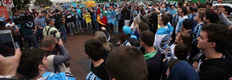 Torcida pede a retomada da garra do time dentro de campo
