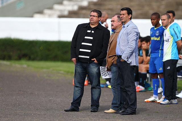 Murtosa acompanha treino do Gr&ecirc;mio e recebe relat&oacute;rio da base 