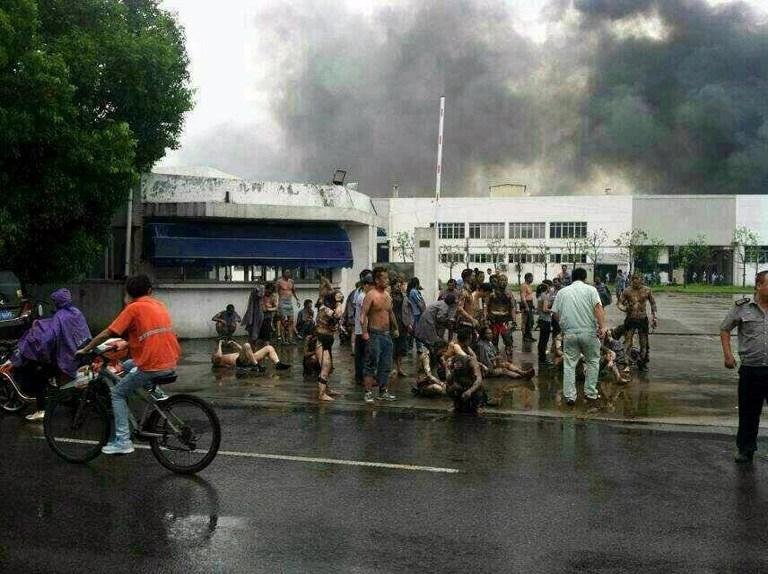 Fogo foi provocado pela poeira produzida pelos trabalhadores, que no momento do acidente poliam metal a alta temperatura