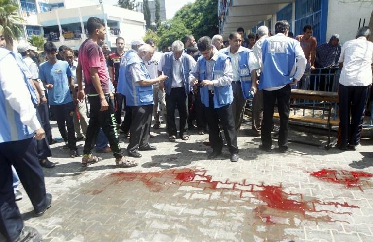 Escola da ONU foi atacada em Rafah