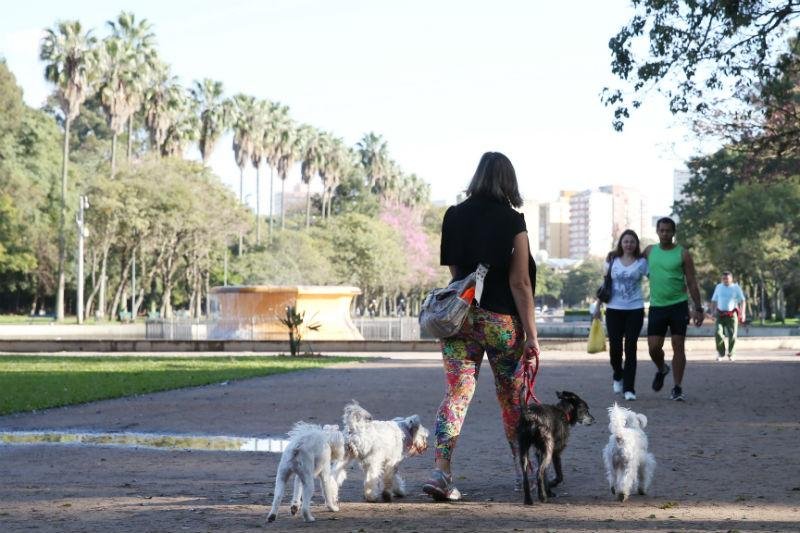 Domingo foi de forte calor no Rio Grande do Sul