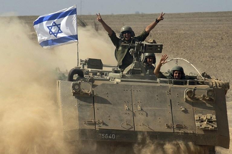 Tropas israelenses anunciaram sa&iacute;da das tropas 