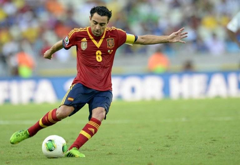 Xavi anuncia despedida da sele&ccedil;&atilde;o espanhola 