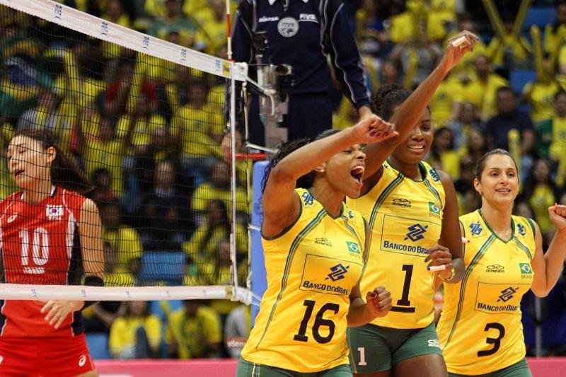 Brasil bateu a Coreia do Sul por 3 a 0