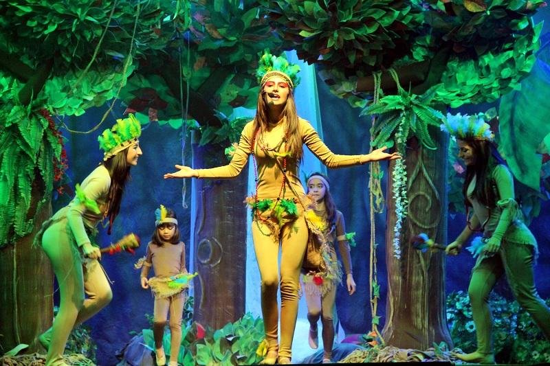 Filhos da Terra, o Encanto da Cascata est&aacute; no Teatro da Amrigs