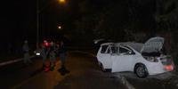 Taxista foi encontrado carbonizado dentro de táxi em chamas no Vale do Sinos