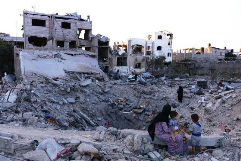 Conflitos em Gaza deixam mortos,  feridos e desalojados