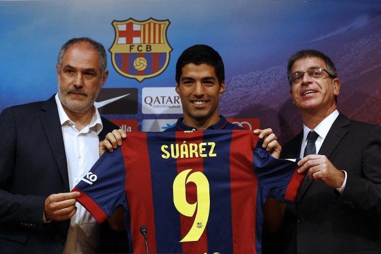 &Eacute; um sonho realizado, afirma Su&aacute;rez ao ser apresentado no Barcelona 