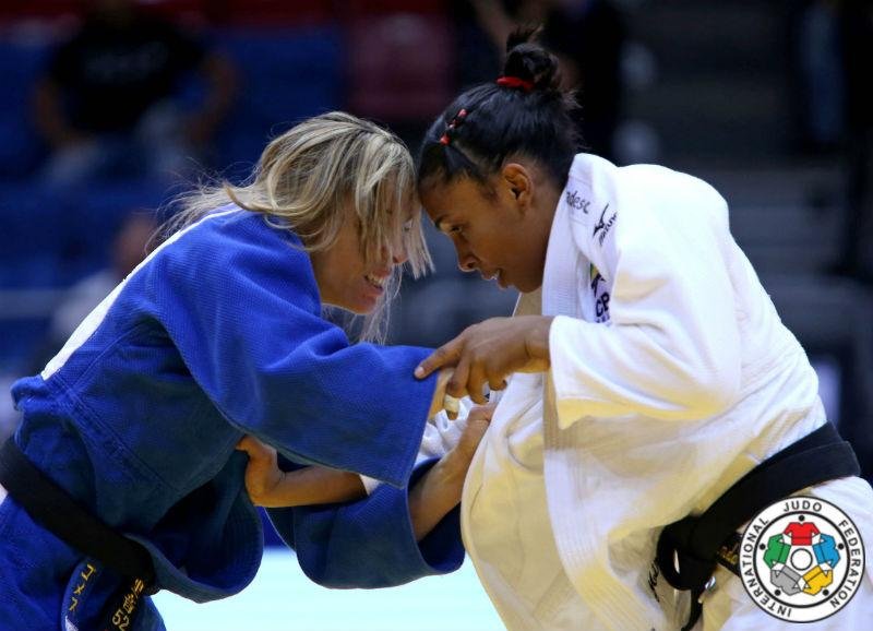 &Eacute;rika Miranda fatura bronze no Mundial de Jud&ocirc;