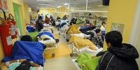 Alguns hospitais de Porto Alegre apresentam lotação das emergências
