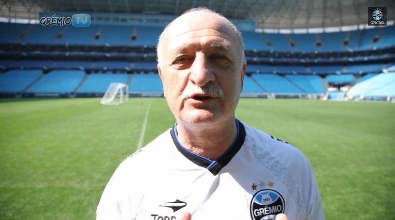 Felip&atilde;o convocou torcida para jogo contra Santos