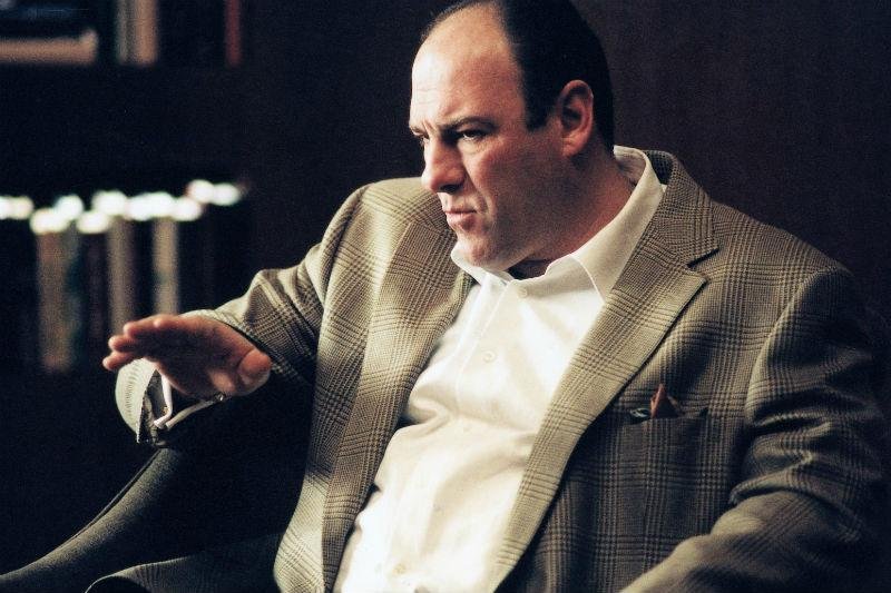 Ator que interpretou o mafioso, James Gandolfini, faleceu em junho de 2013 