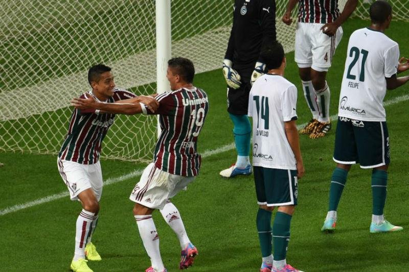 Fluminense bate o Goi&aacute;s por 2 a 1 pela Sul-Americana