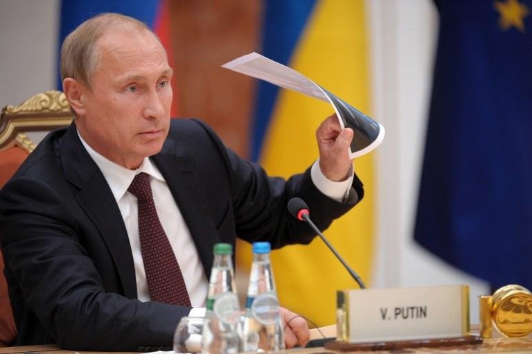 Putin menciona pela primeira vez poss&iacute;vel categoria de Estado no leste da Ucr&acirc;nia