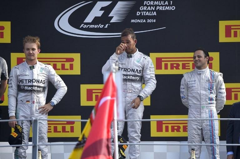Hamilton vence o GP da It&aacute;lia, Massa &eacute; terceiro