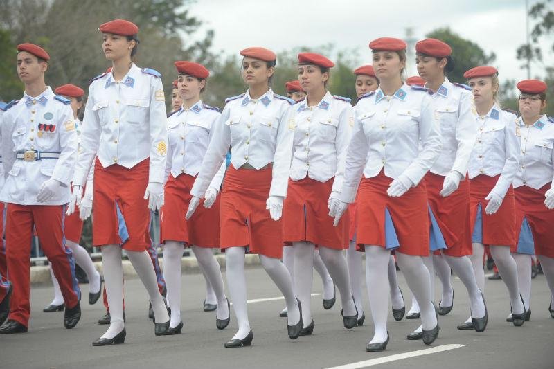 Desfile homenageou o Sete de Setembro