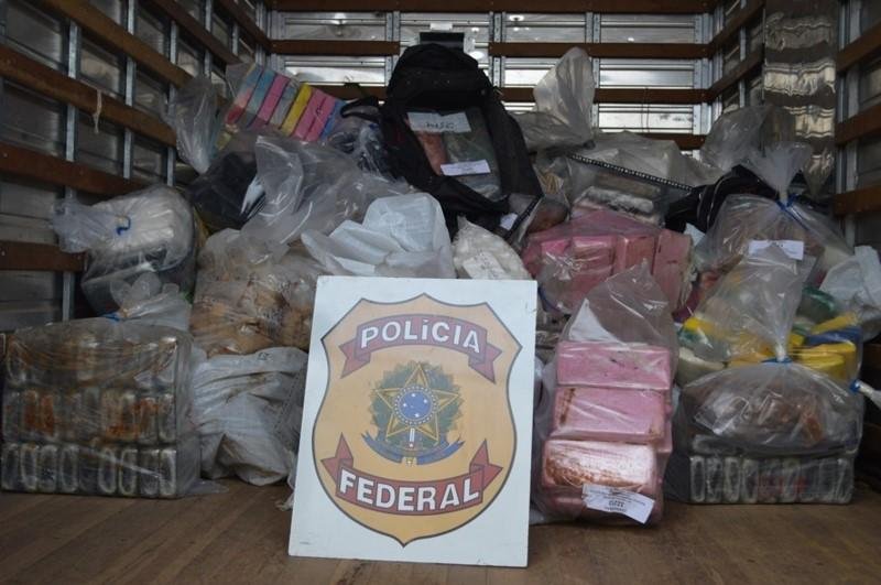 Mais de 1 tonelada de maconha foi incinerada