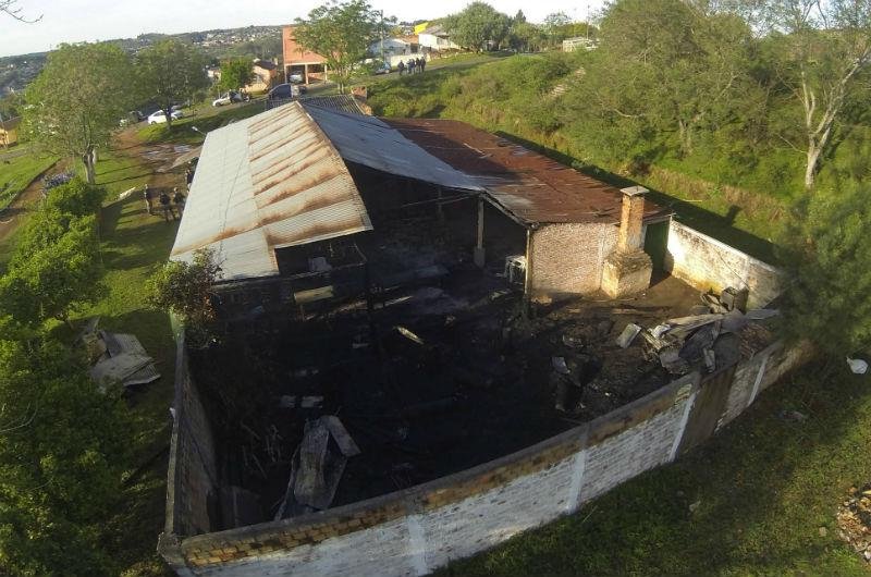 Apura&ccedil;&atilde;o inicial indica que coquetel molotov provocou inc&ecirc;ndio em CTG
