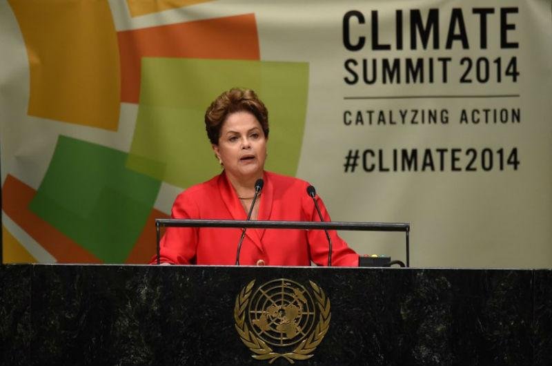 Combate &agrave;s mudan&ccedil;as clim&aacute;ticas n&atilde;o &eacute; danoso &agrave; economia, diz Dilma na ONU
