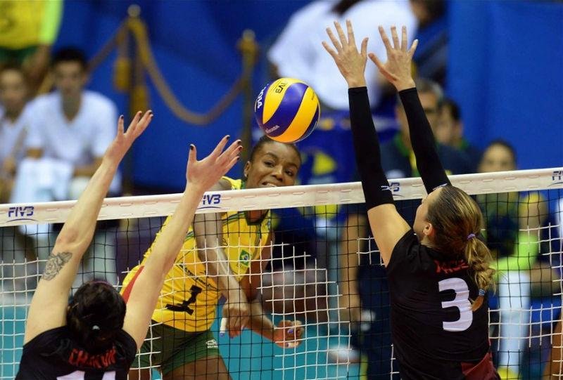 Brasil conquistou a terceira vit&oacute;ria em tr&ecirc;s jogos