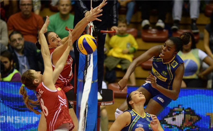 De virada, Brasil derrota Turquia no Mundial de v&ocirc;lei