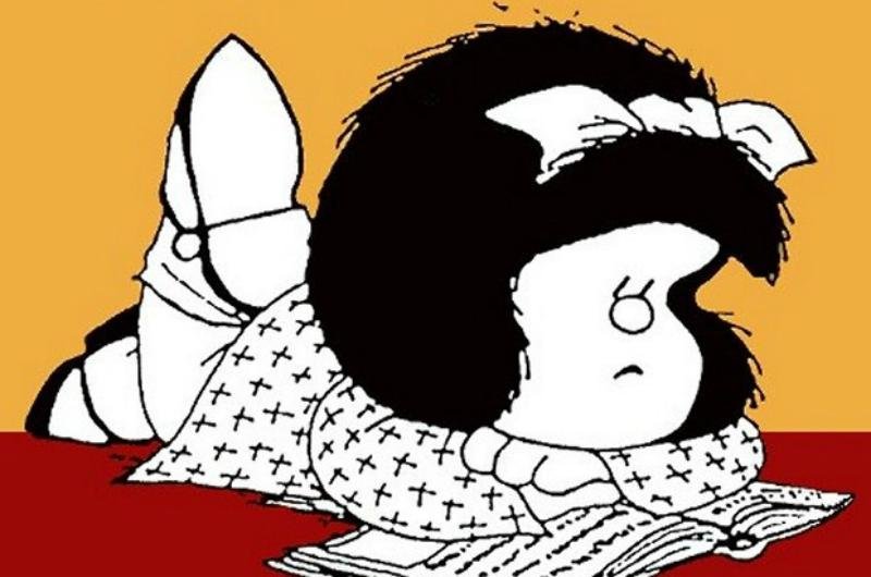 Mafalda, a menina cr&iacute;tica e raivosa