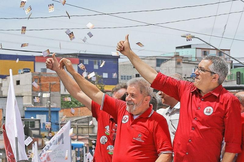 Cabo eleitoral do PT, ex-presidente fez afirma&ccedil;&atilde;o durante campanha em S&atilde;o Paulo