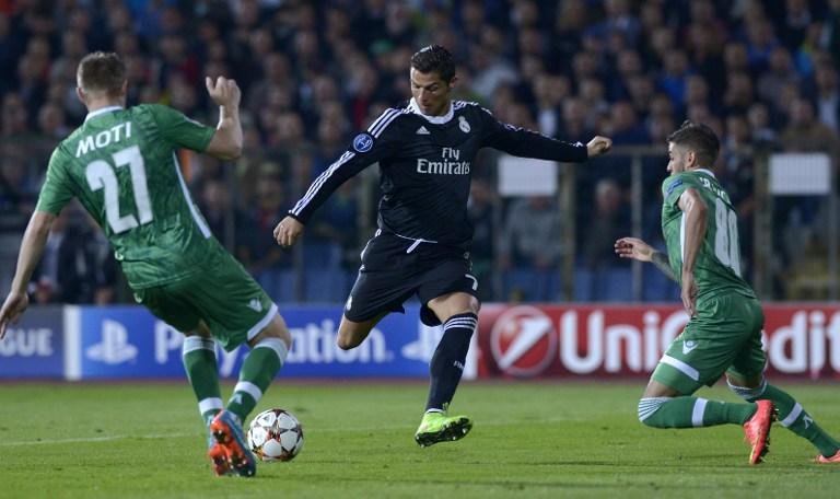Cristiano Ronaldo desperdi&ccedil;ou uma penalidade m&aacute;xima