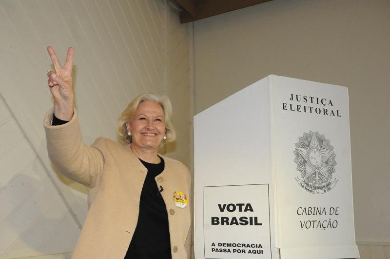 Candidata agradeceu o apoio das "mulheres guerreiras" que ficaram ao lado dela durante a campanha