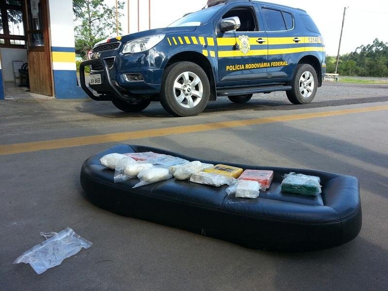 Oito quilos de coca&iacute;na s&atilde;o apreendidos em Estrela
