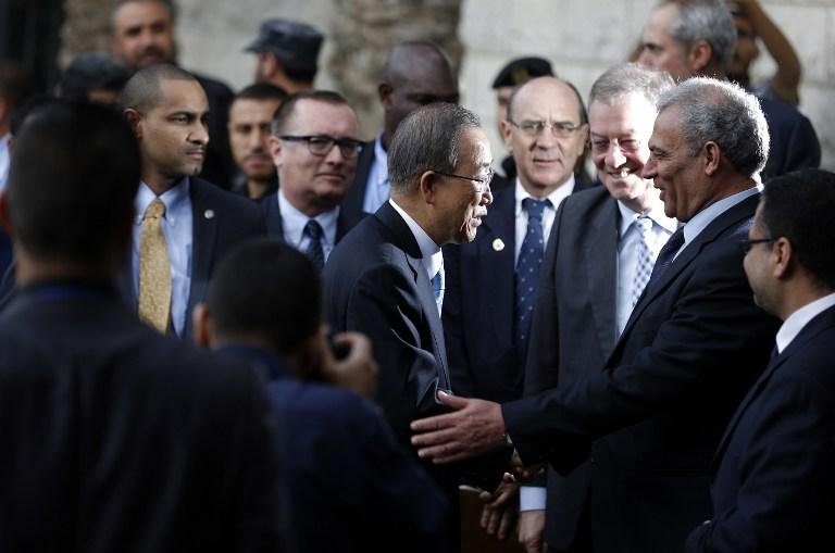 Ban Ki-moon visita Faixa de Gaz