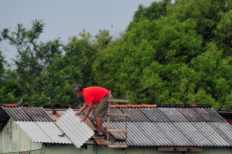Munic&iacute;pio teve cerca de 600 resid&ecirc;ncias afetadas pelo temporal