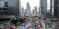 Mongkok foi o terceiro bairro da lista de remoções, após a retirada das barricadas situadas na ilha principal