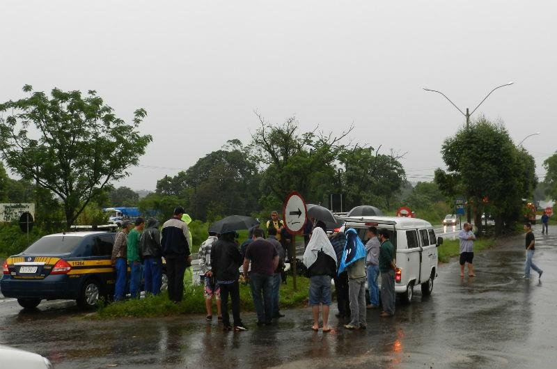 Mulher morre em acidente na BR 386, em Lajeado