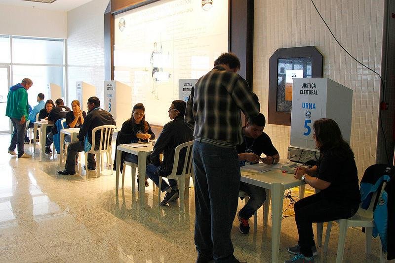 S&atilde;o 30 urnas dispon&iacute;veis na Arena