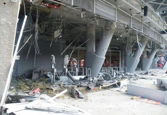 Est&aacute;dio do Shakhtar volta a sofrer bombardeios na Ucr&acirc;nia 
