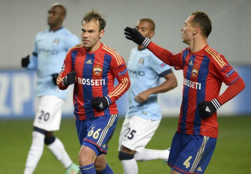 CSKA arrancou empate nos minutos finais de partida contra City