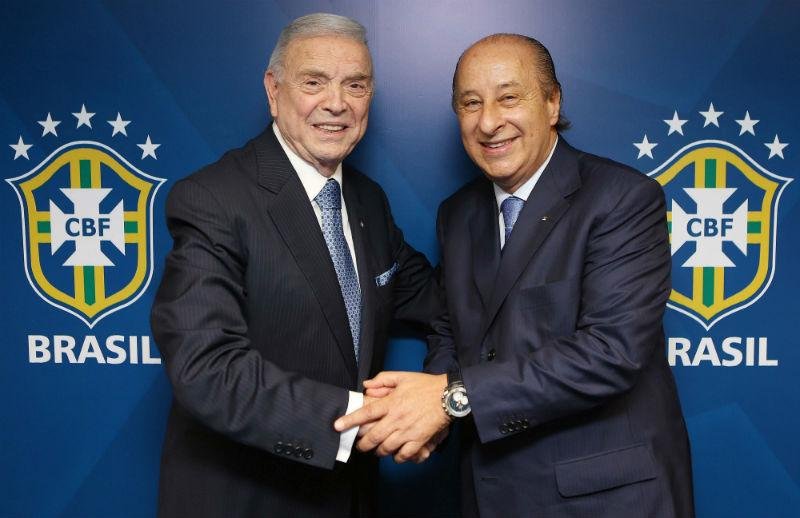 Marin e Del Nero prometem mudan&ccedil;as no calend&aacute;rio