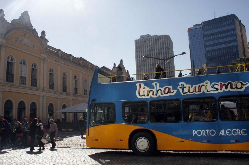 Principal trajeto da Linha Turismo circula pelo Centro Hist&oacute;rico da Capital