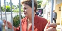 Dilma falou com eleitores em Porto Alegre