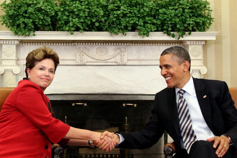 Obama conversou com a presidente Dilma durante 10 minutos