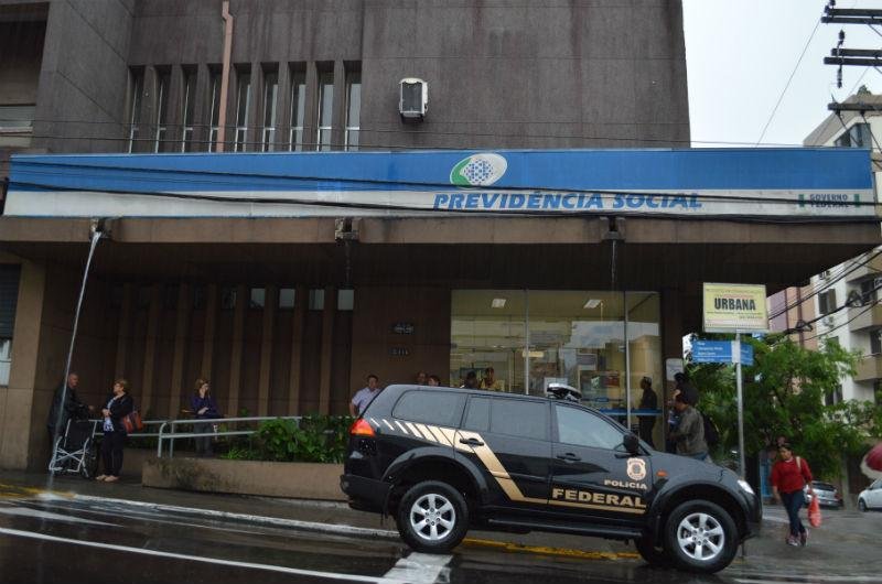 Material apreendido foi encaminhado para a sede da PF em Santa Maria
