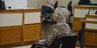 Jussara Uglione, de 74 anos, prestou depoimento à justiça nesta quinta-feira