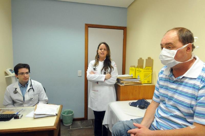 Pisatto est&aacute; grato ao doador e queria que outras pessoas tivessem a oportunidade que ele teve