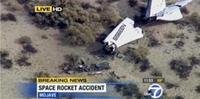 Nave SpaceShipTwo explodiu durante teste