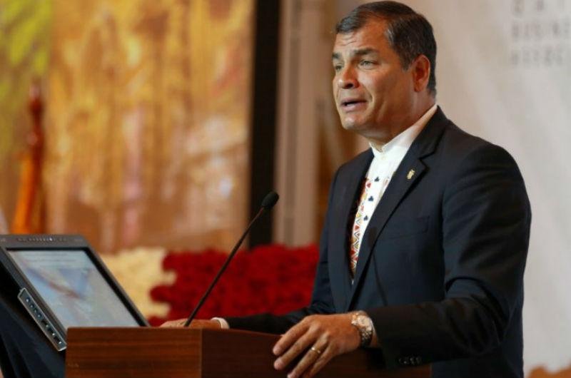 Presidente Rafael Correa est&aacute; no poder desde 2007 