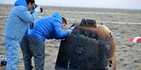 Orbitador resistiu bem à reentrada e foi resgatado na Mongólia