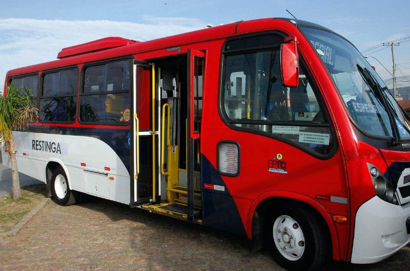 Lota&ccedil;&atilde;o Restinga, em dias &uacute;teis e s&aacute;bados, vai ter viagens saindo do bairro a partir das 6h