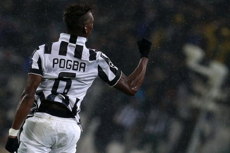 Pogba marcou o gol que definiu a partida para a Juventus