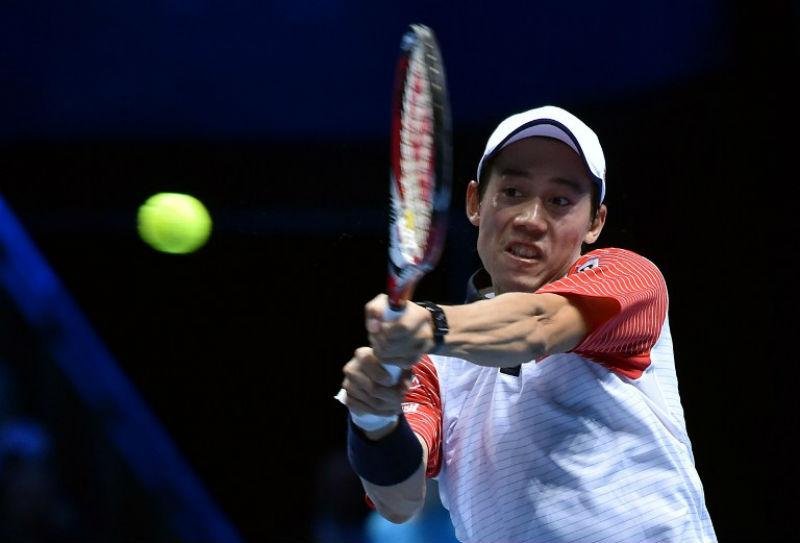 Kei Nishikori vence Andy Murray nas Finais da ATP 